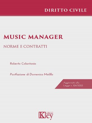 cover image of Music manager